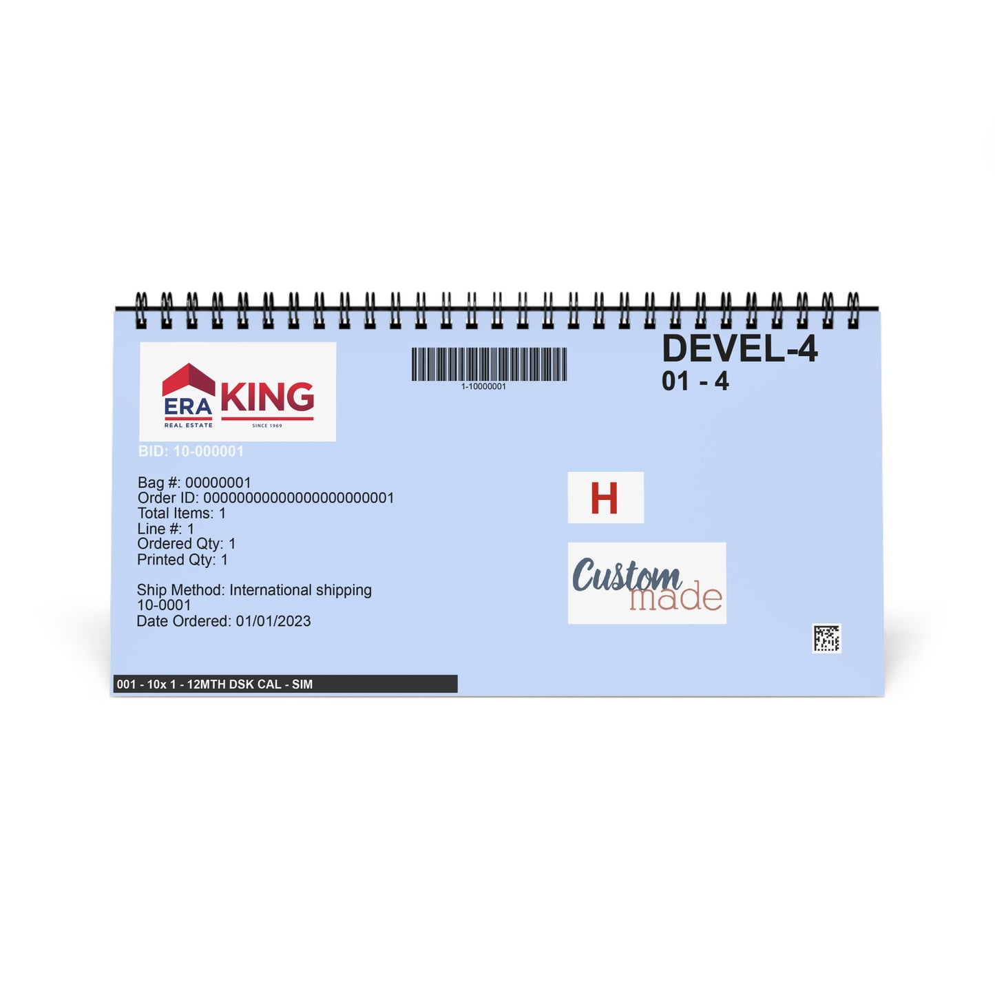 Desktop Calendar (2025 grid)